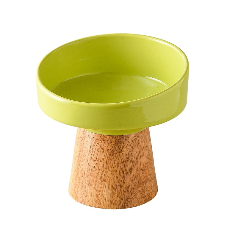 Elevate Your Pet's Dining Experience with Our Ceramic Elevated Feeding Bowl